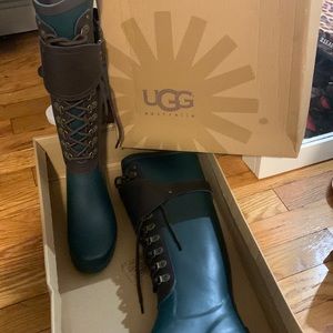 Brand new never worn Ugg rain boots